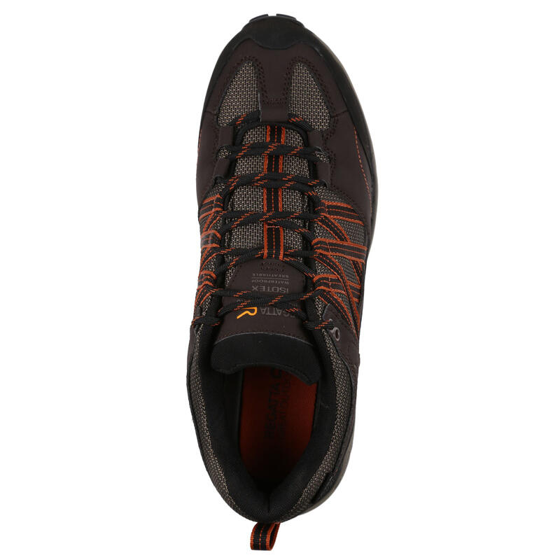 Wanderschuhe Samaris Low II Herren Torf/Rotorange