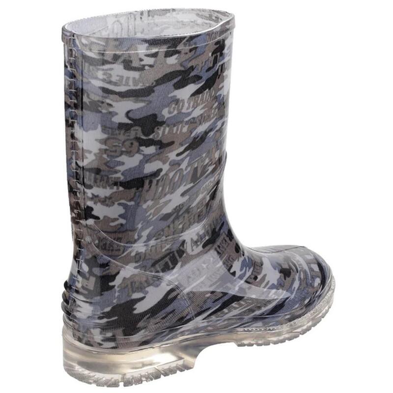 Bottes imperméables en PVC Garçon (Camouflage)