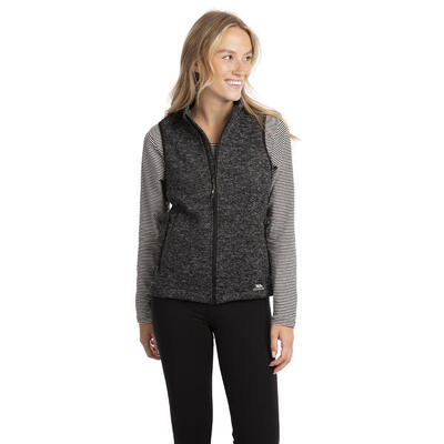Dames mildred fleece bodywarmer (zwart)
