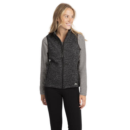Dames Mildred Fleece Bodywarmer (Zwart)