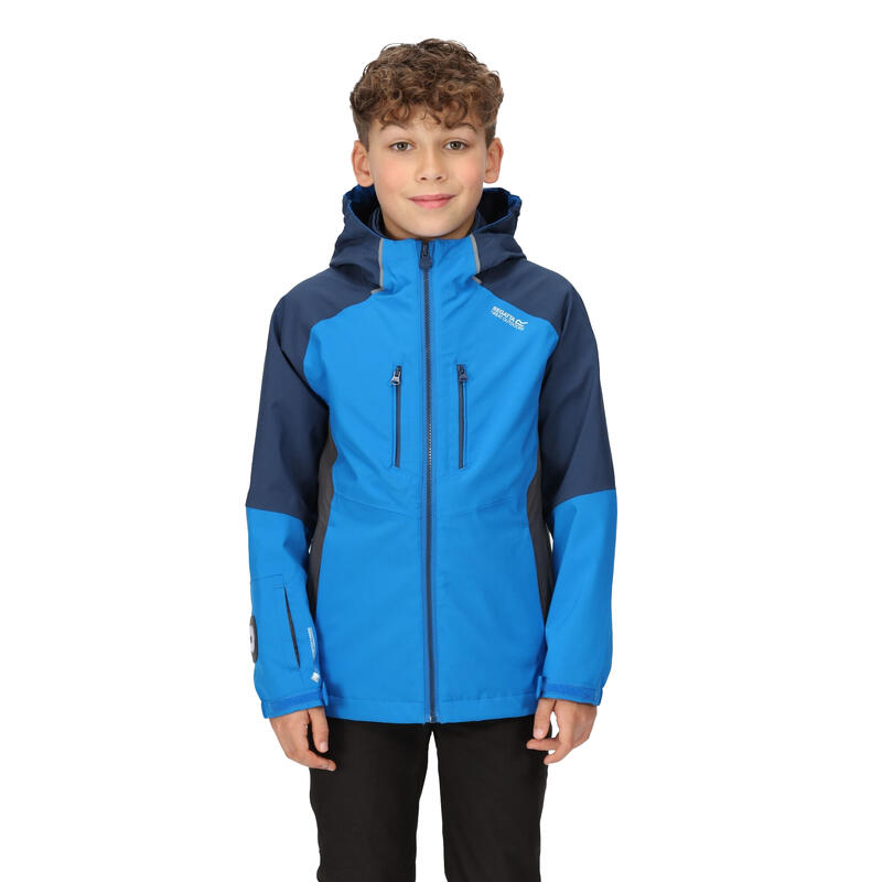 Veste imperméable HYDRATE Enfant (Bleu clair vif / Libellule)