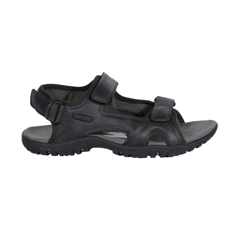 Grote buitenshuis Heren Haris Sandalen (Bruyèrehoutgrijs)