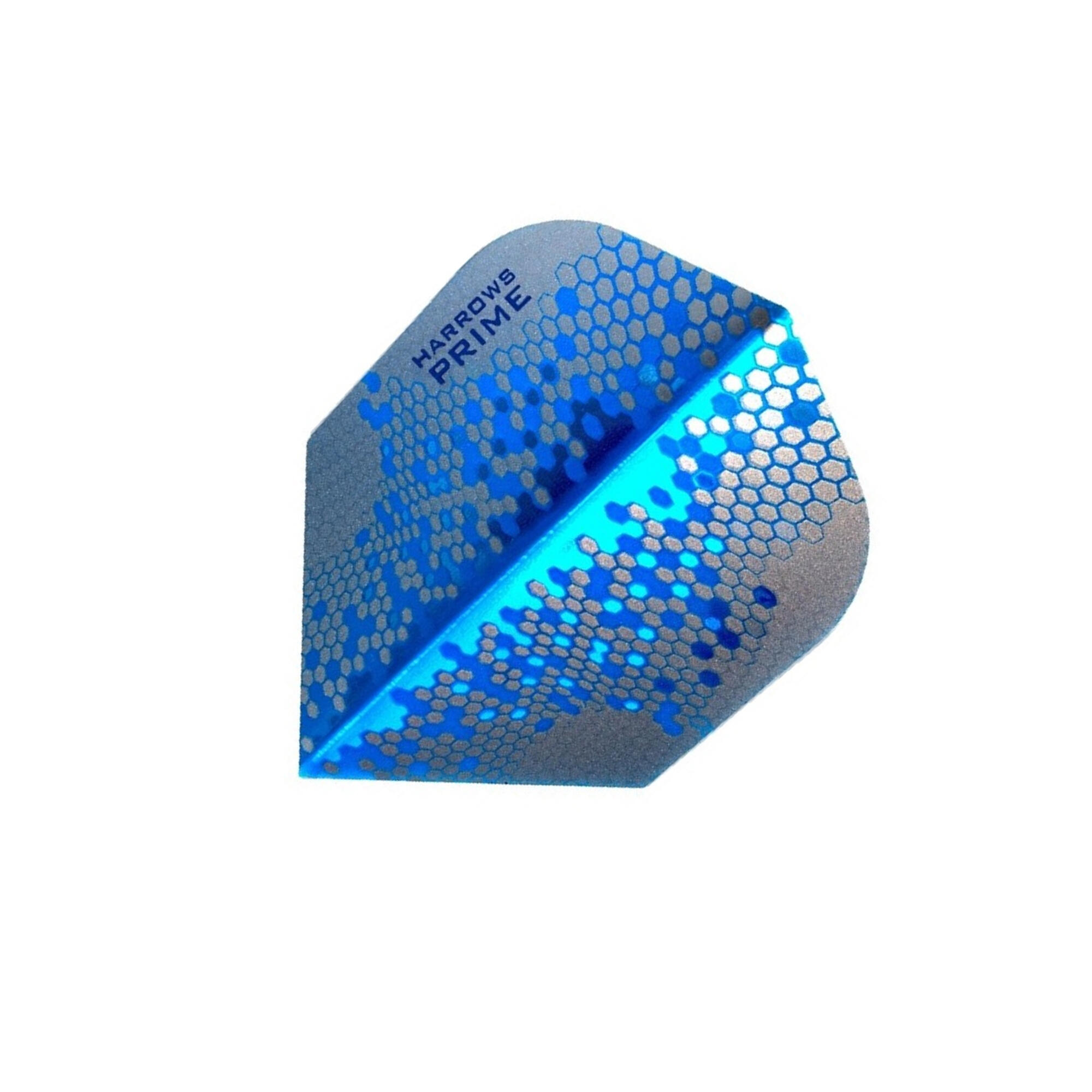 Prime Dart Flights (Aqua Blue/Grey) 3/4