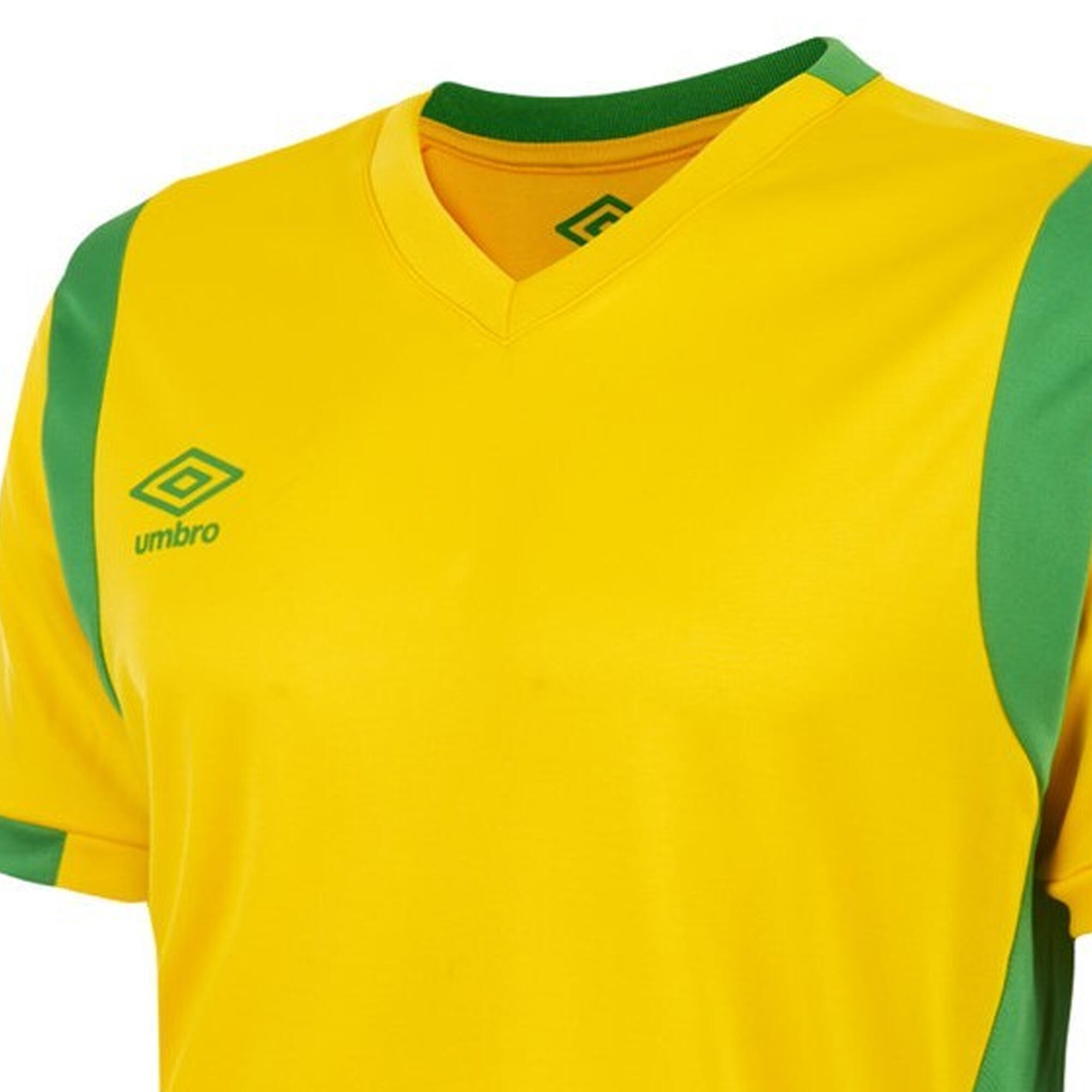 Mens Spartan ShortSleeved Jersey (Yellow/Green) 3/3