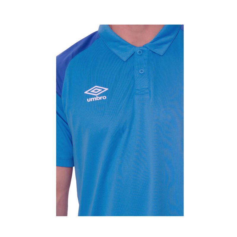 Poloshirt für Kinder Ibiza-Blau/Königsblau