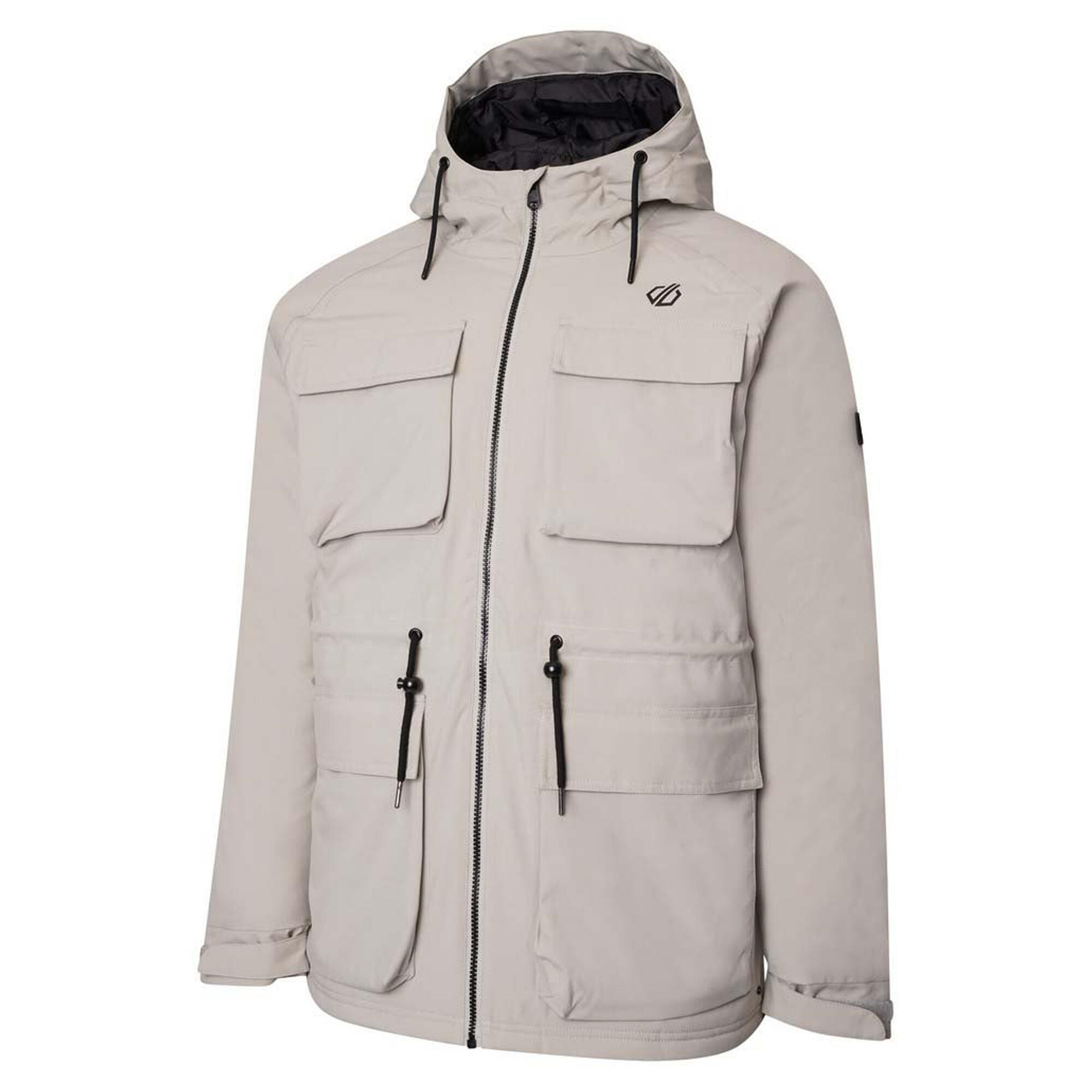Mens Recur Waterproof Jacket (Willow Grey) 3/4