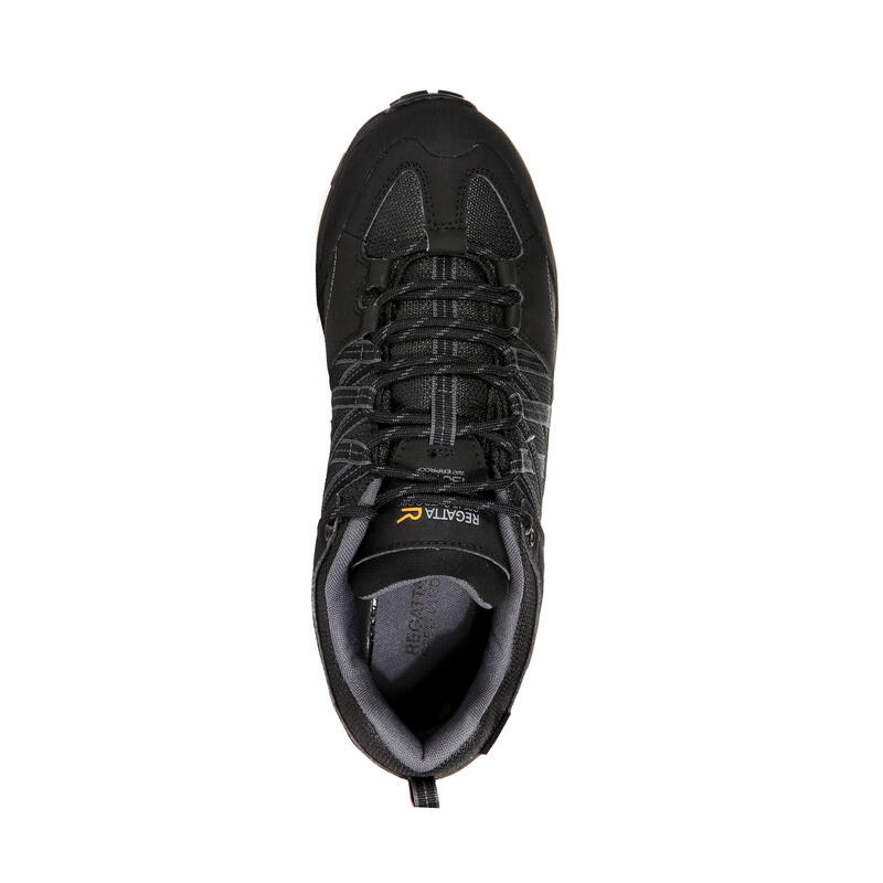 Chaussures de randonnée SAMARIS Homme (Noir/gris foncé)