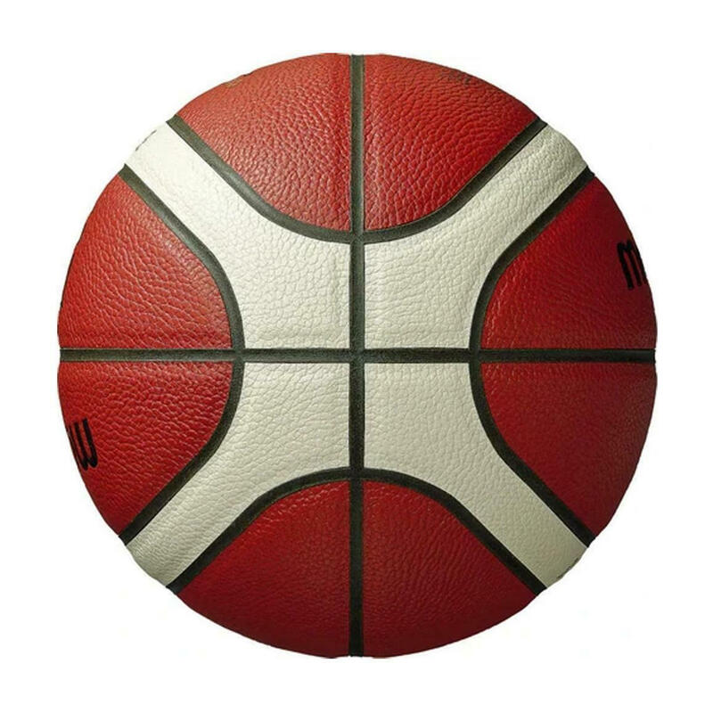 Ballon de basket (Fauve / blanc)