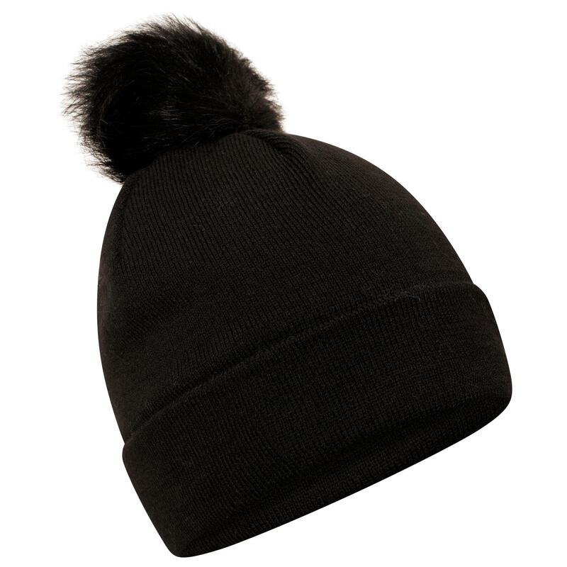 Gorro Beanie Cristal para Mujer Negro