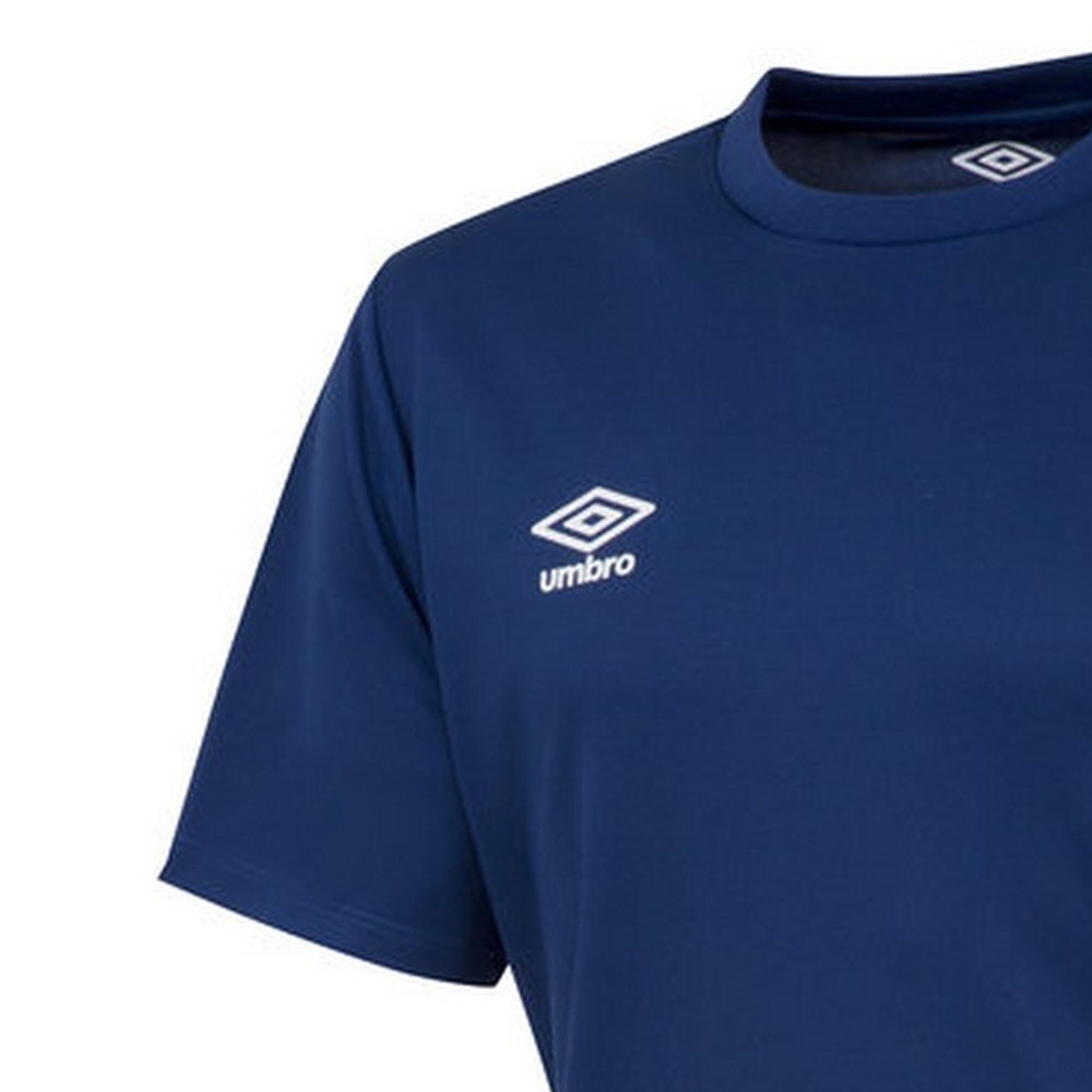 Maglia Maniche Corte Uomo Umbro Club Blu Navy 4/4