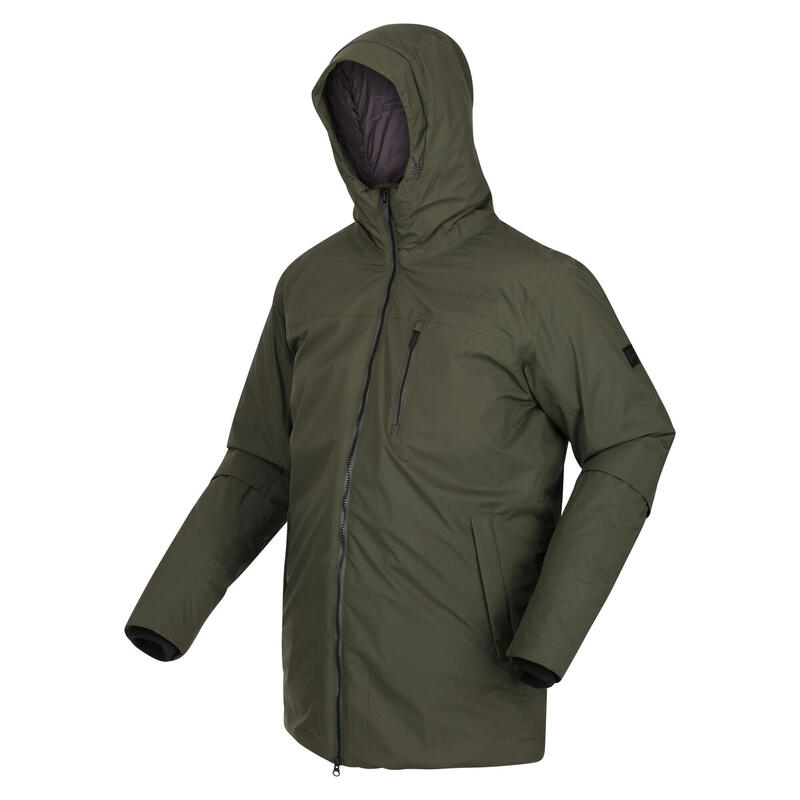 "Yewbank II" Parka für Herren Dunkel-Khaki