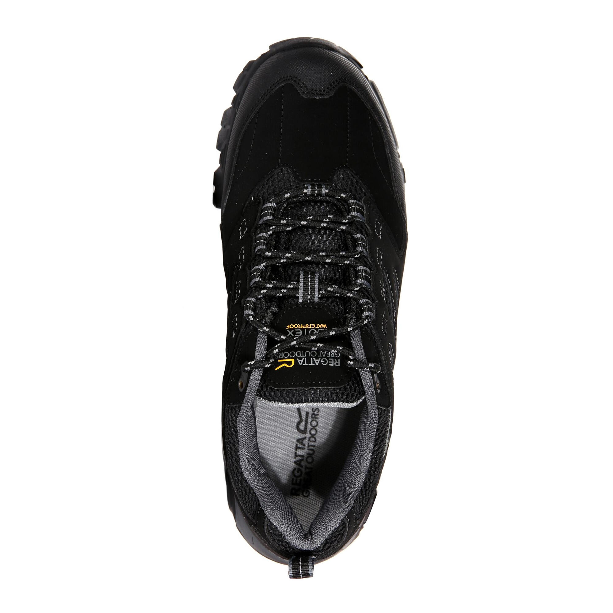 Mens Holcombe IEP Low Hiking Boots (Black/Granite) 4/5