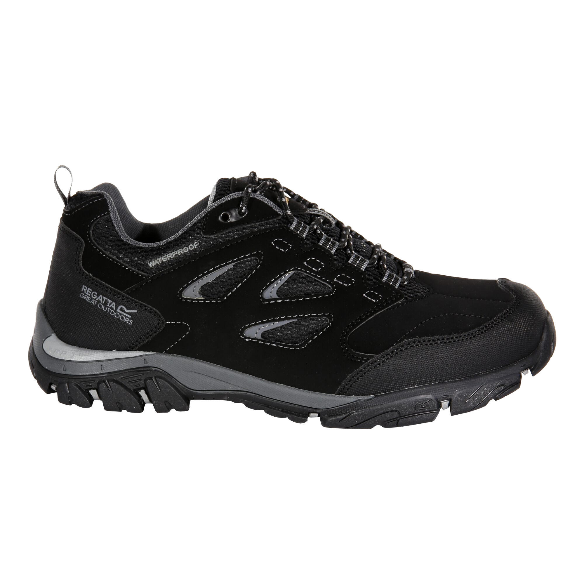 Mens Holcombe IEP Low Hiking Boots (Black/Granite) 3/5