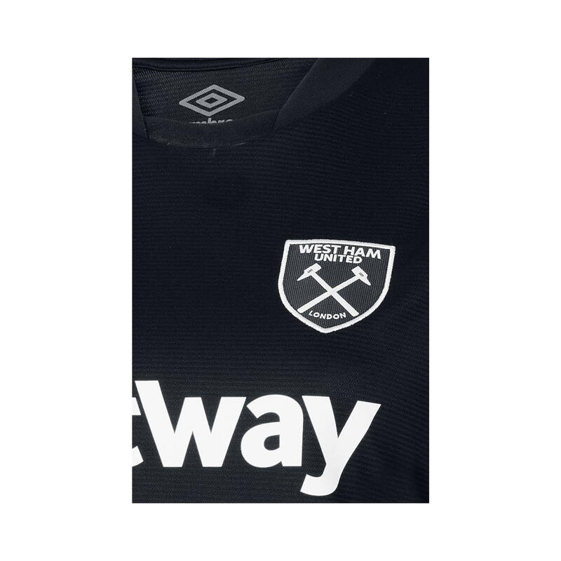 West Ham United FC Maillot extérieur 22/23 Femme (Noir / Blanc)