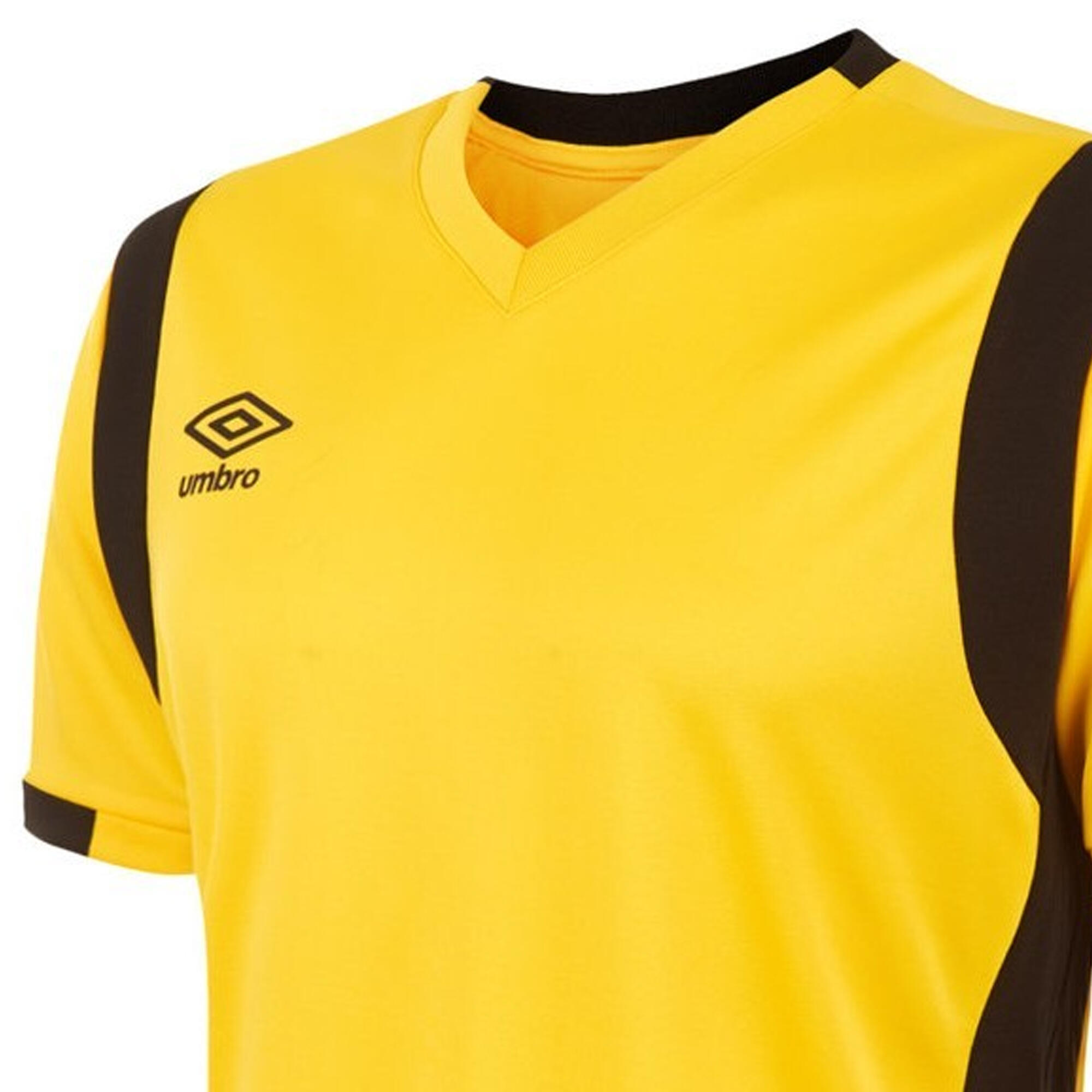 Mens Spartan ShortSleeved Jersey (Yellow/Black) 3/3