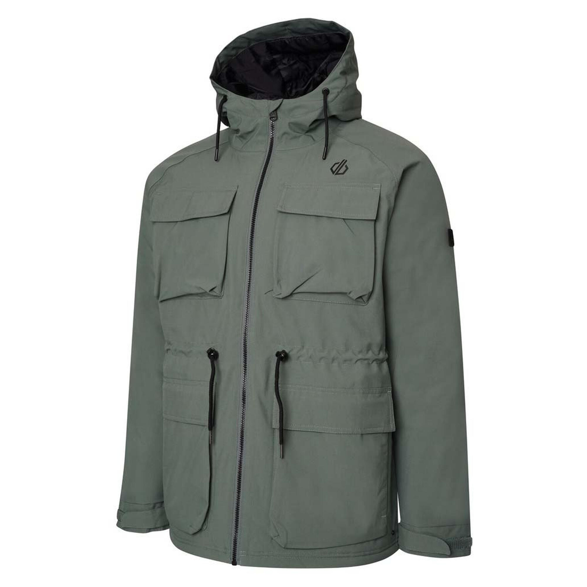 Mens Recur Waterproof Jacket (Duck Green) 3/4