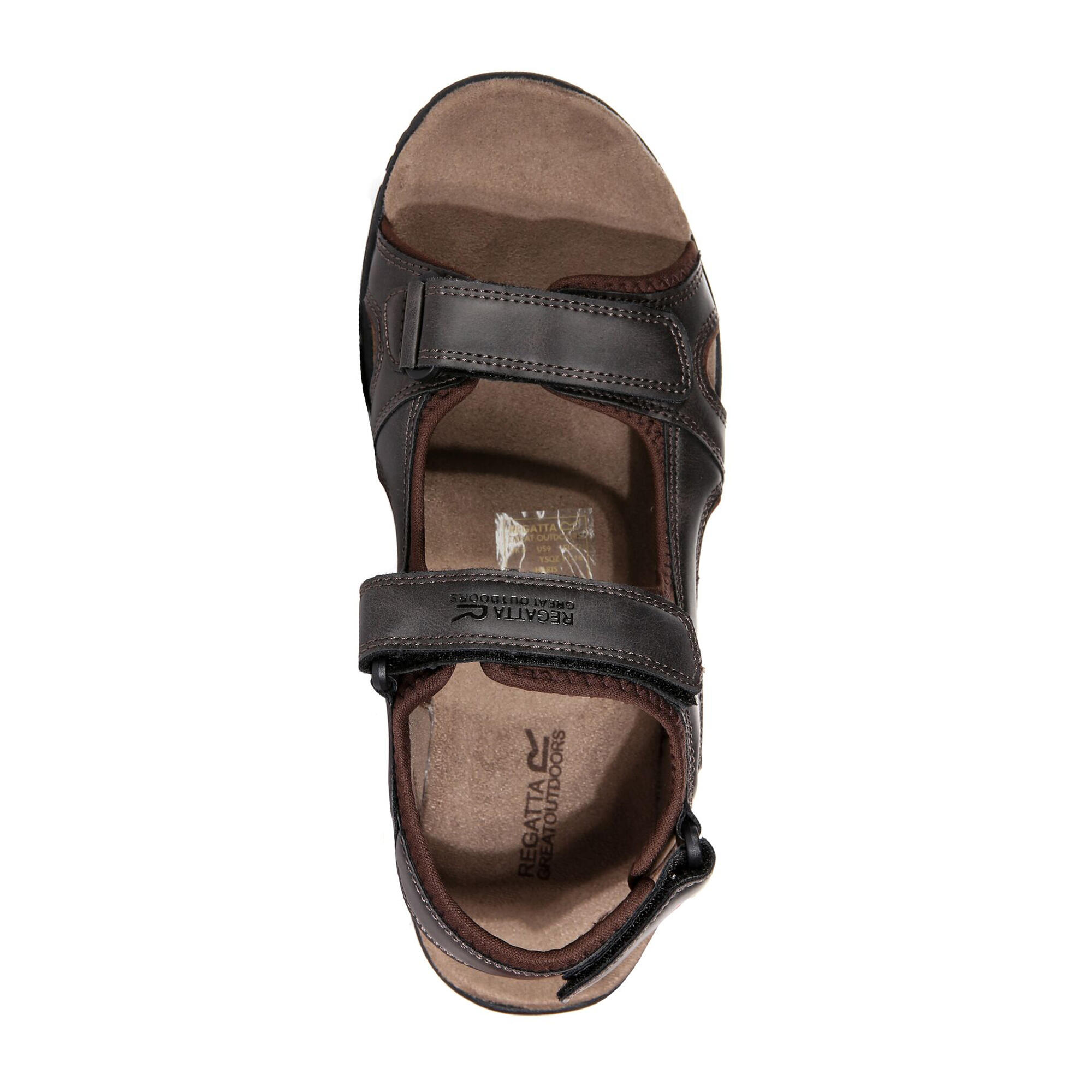 Great Outdoors Mens Haris Sandals (Peat) 4/5