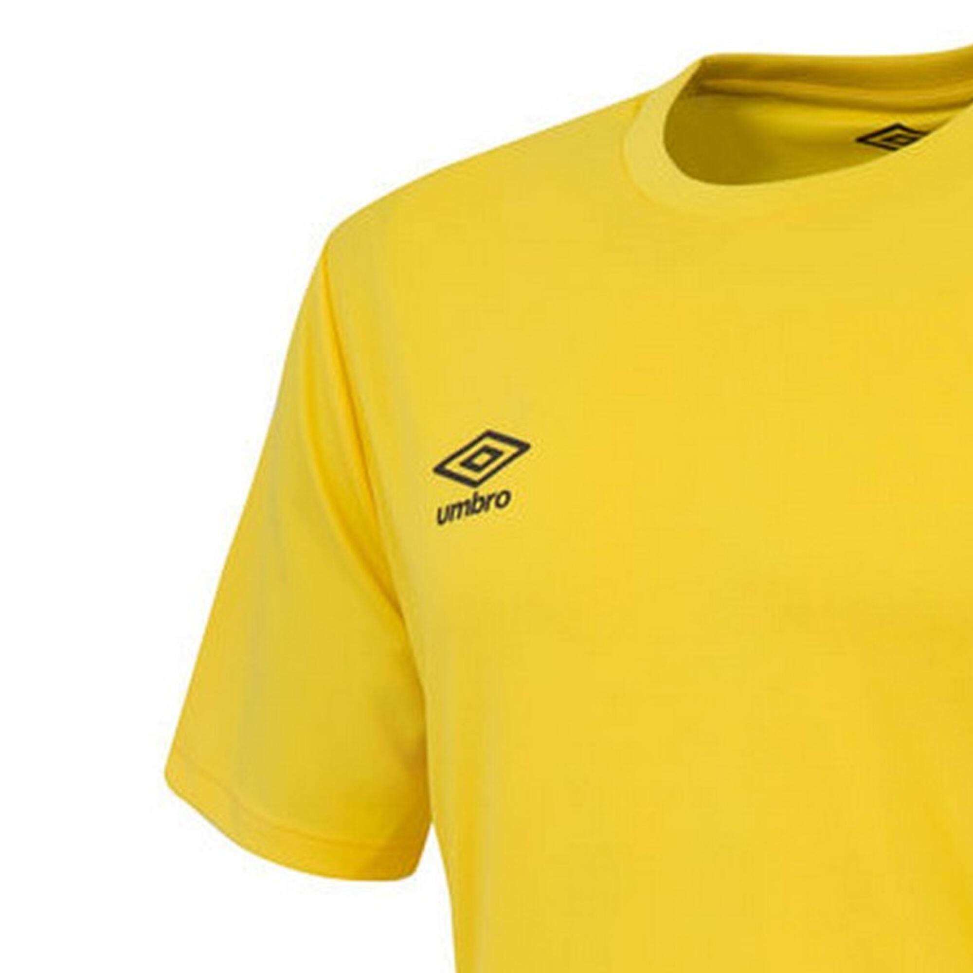 Mens Club ShortSleeved Jersey (Yellow) 3/3