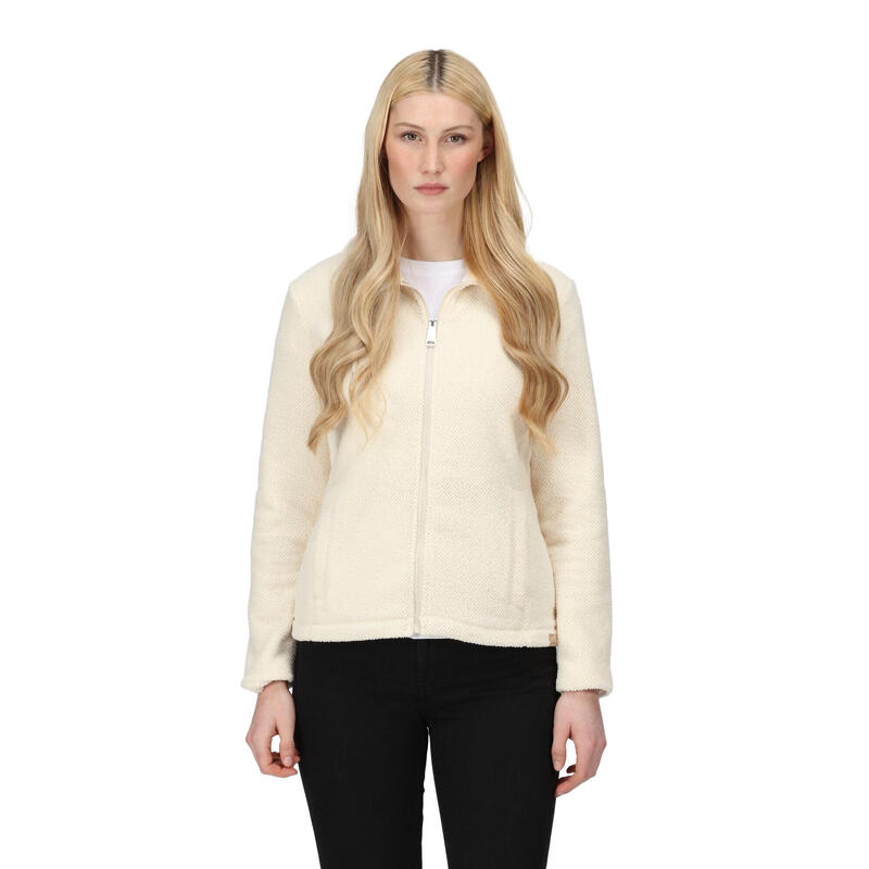 Veste polaire KIZMITT Femme (Blanc cassé)