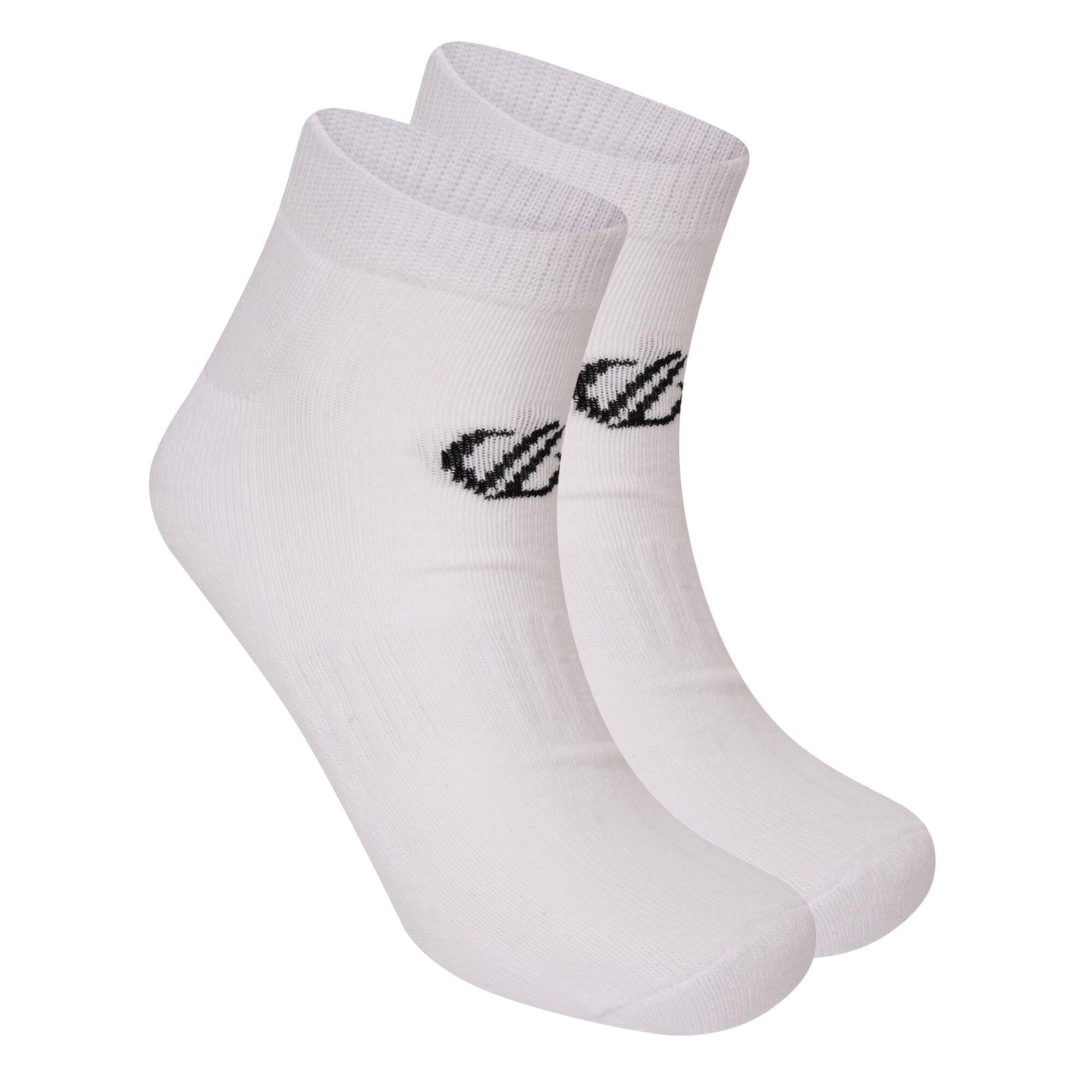 Unisex Adult Essentials Ankle Socks (Pack of 2) (White) 3/4