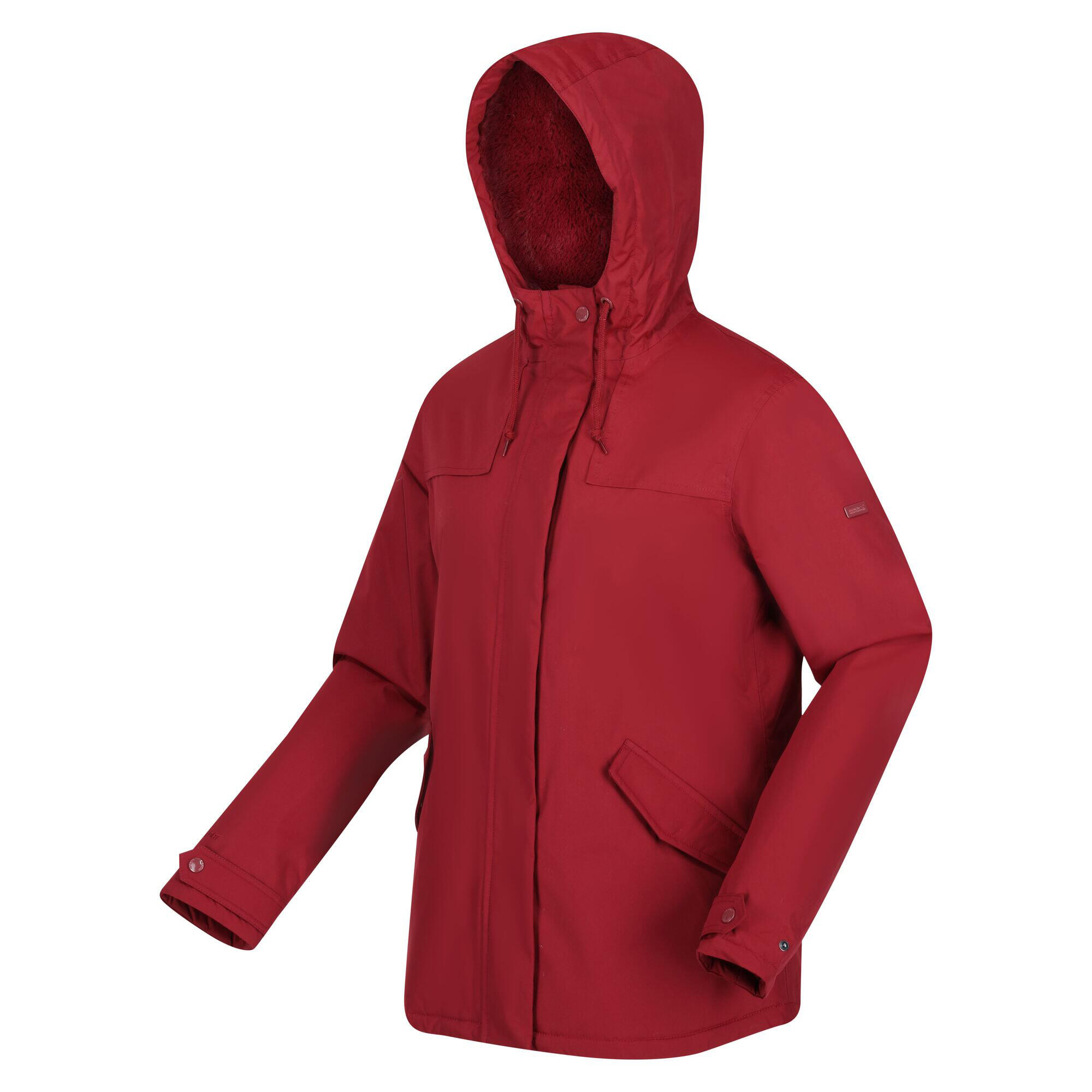 Women's BRIA waterproof jacket (Bordeaux)