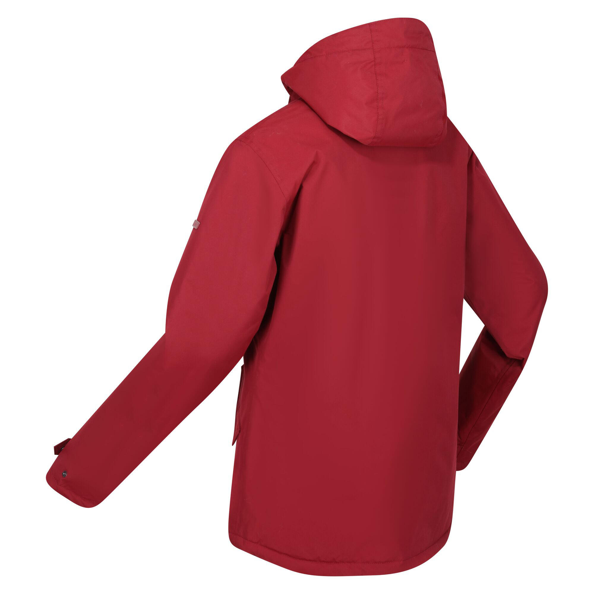 Womens/Ladies Bria Faux Fur Lined Waterproof Jacket (Cabernet) 4/5
