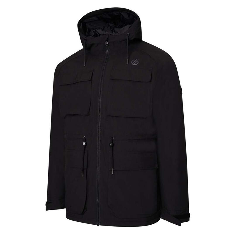 Chaqueta Impermeable Recur para Hombre Negro