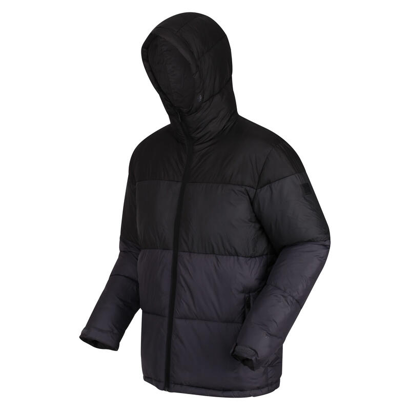 Veste matelassée CARNAN Homme (Noir / Cendre)