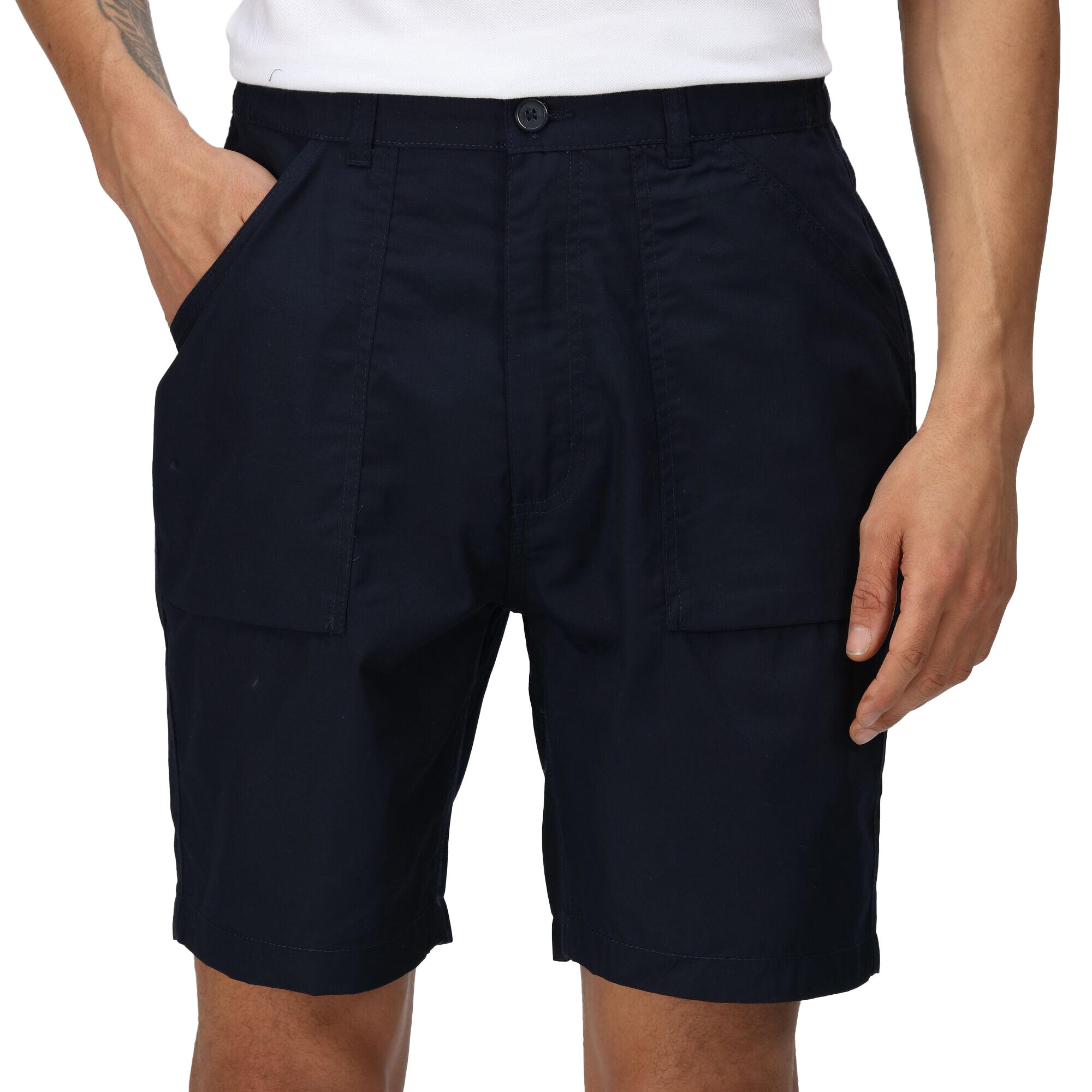 Mens New Action Shorts (Navy) 3/5
