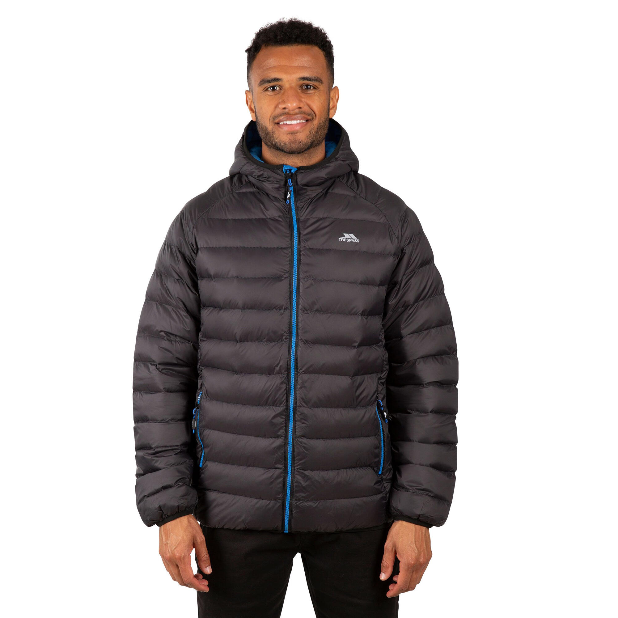 BOSTEN Men's Down Jacket (Black)