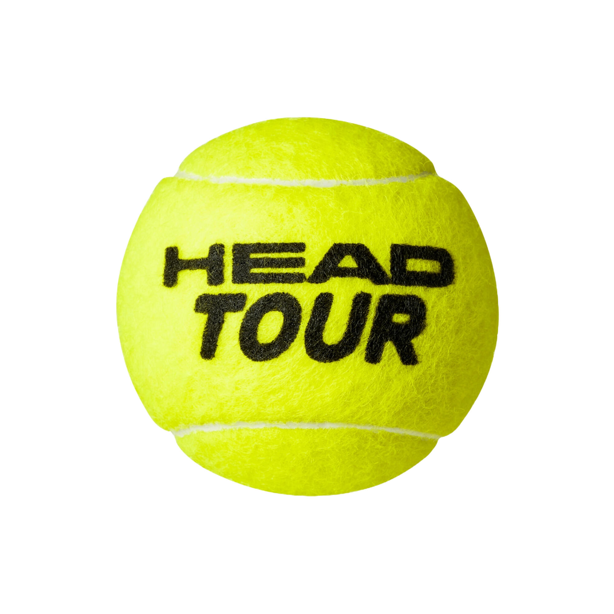 Tour Tennis Balls (Pack Of 4) (Yellow) 3/4