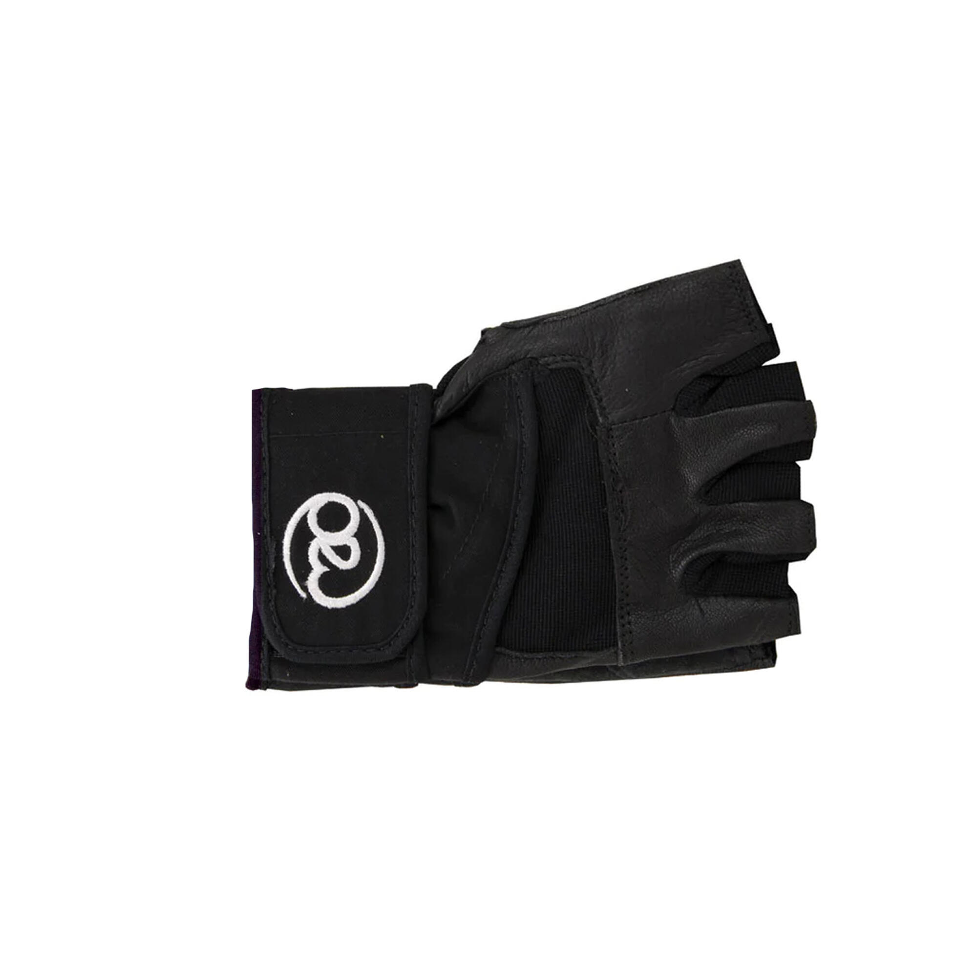 Suede Training Gloves (Black) 3/4