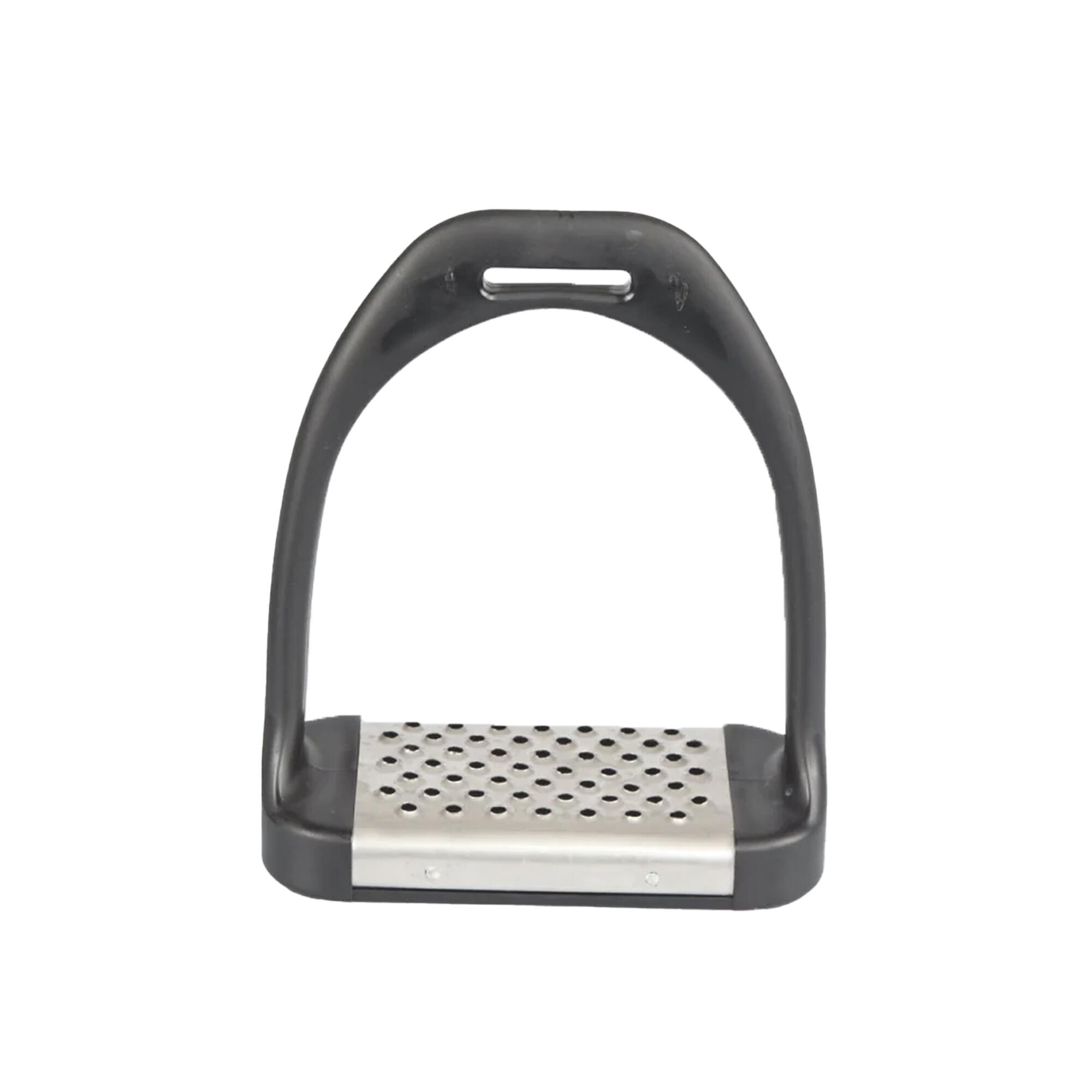 Metal Horse Stirrups (Black) 3/3