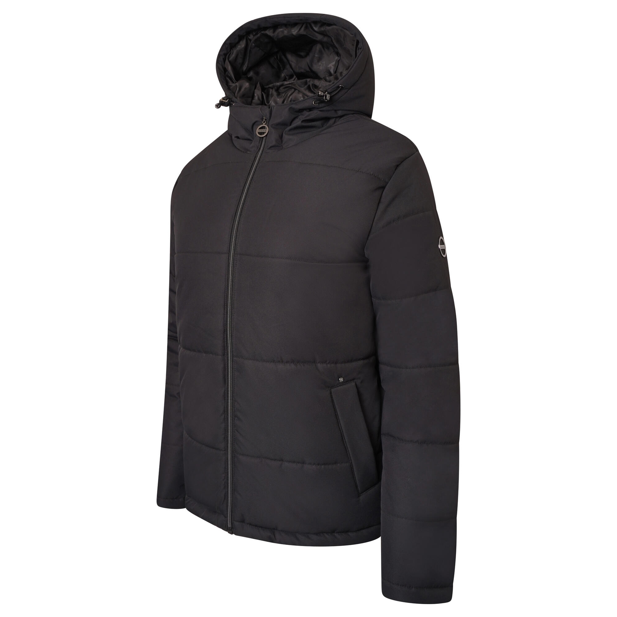 LUXURIATE Women's Quilted Jacket (Black)