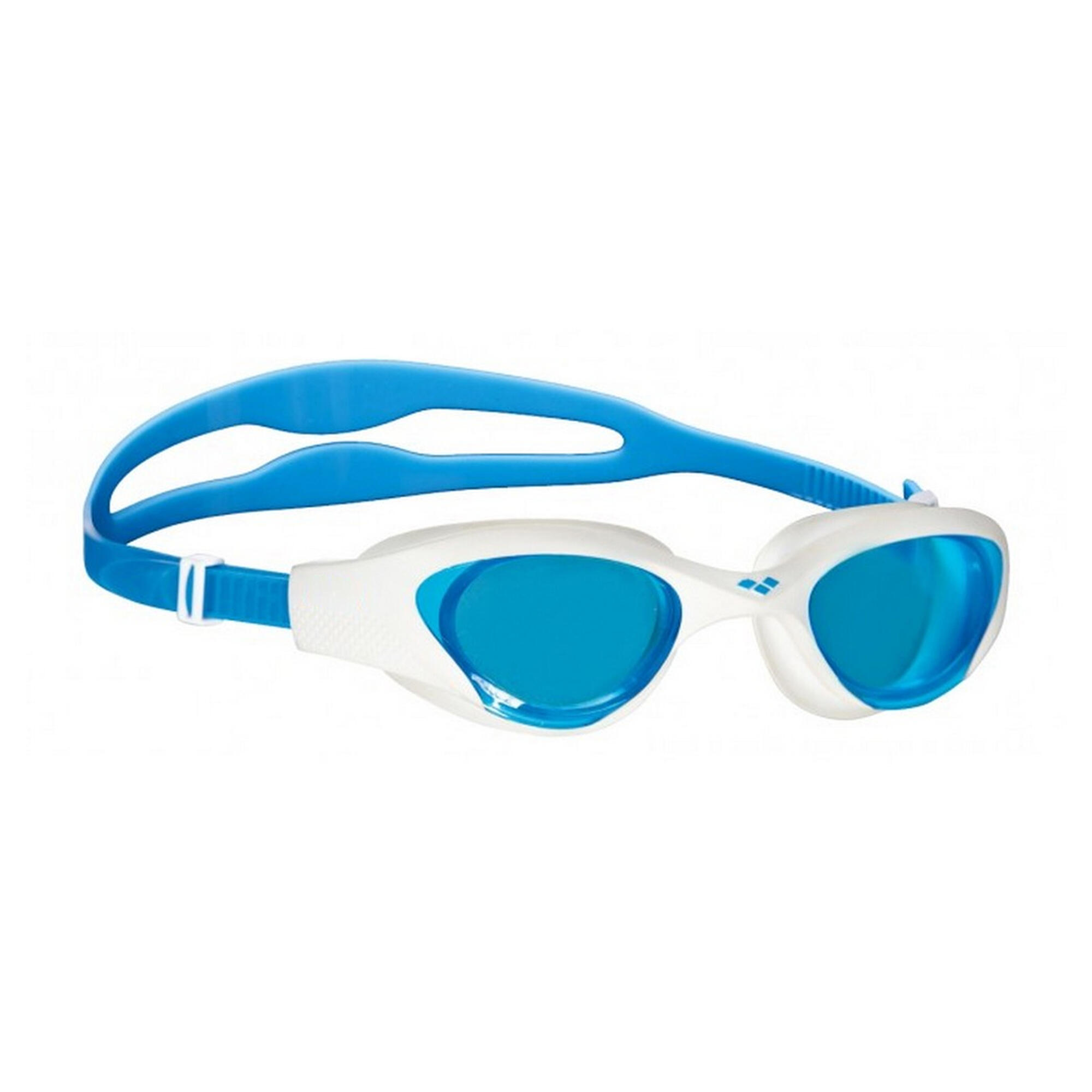 Unisex Adult The One Swimming Goggles (Light Blue/White/Blue) 3/3