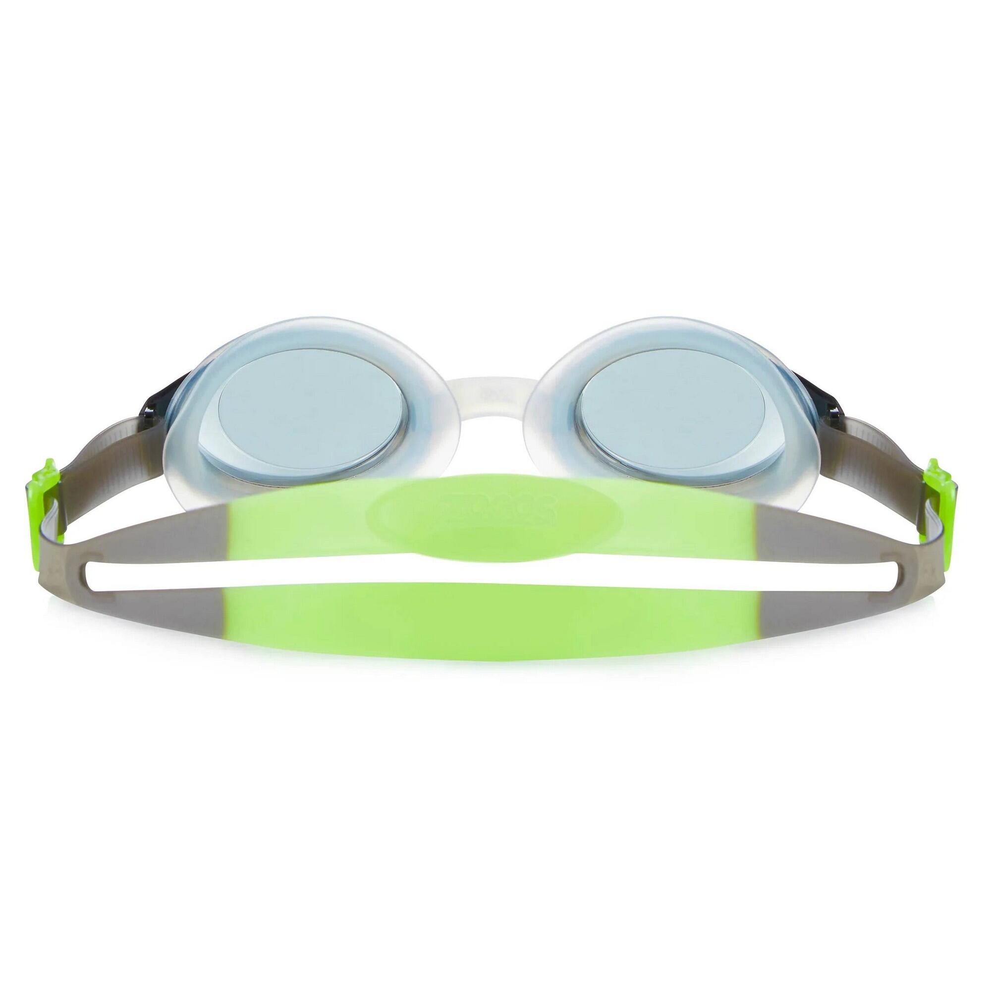 Unisex Adult Bondi Swimming Goggles (Black/Lime) 2/3
