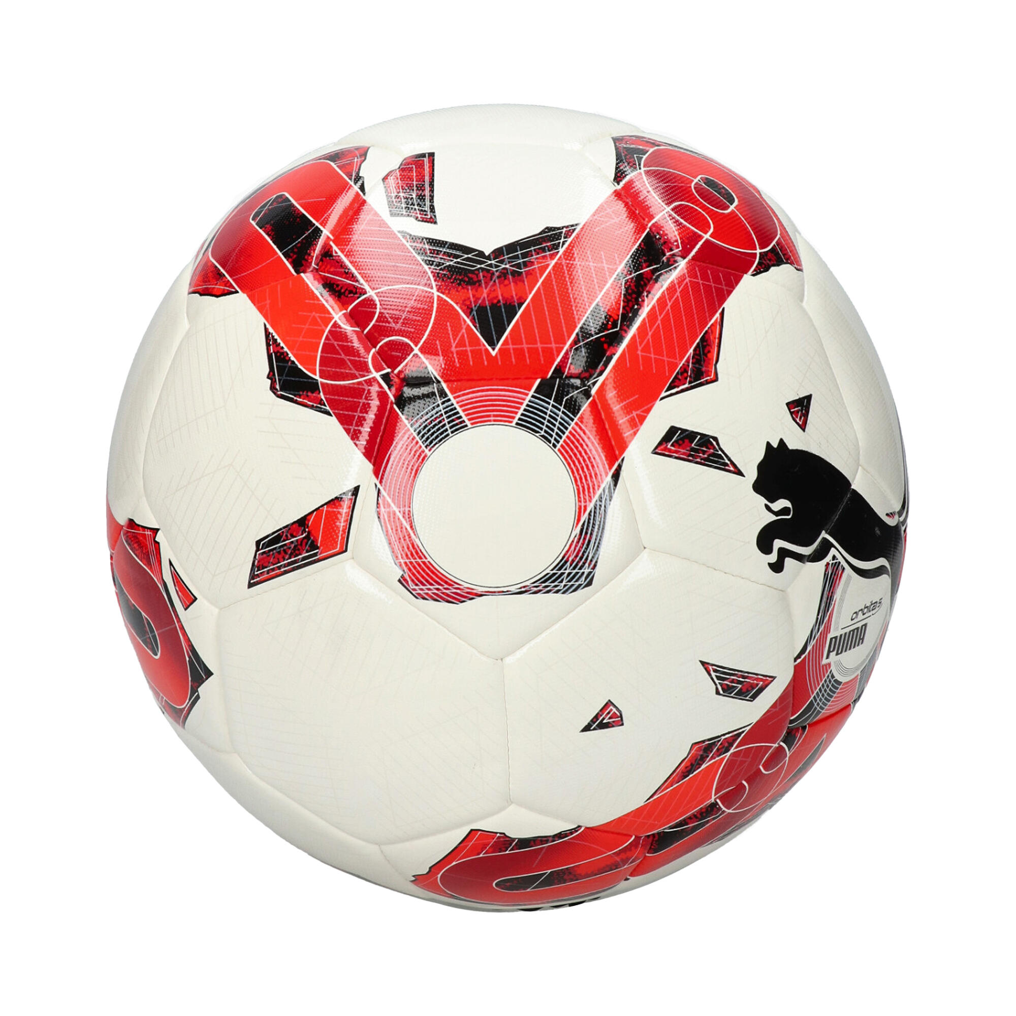 TeamFINAL6 MS Training Football (White/Red) 2/3