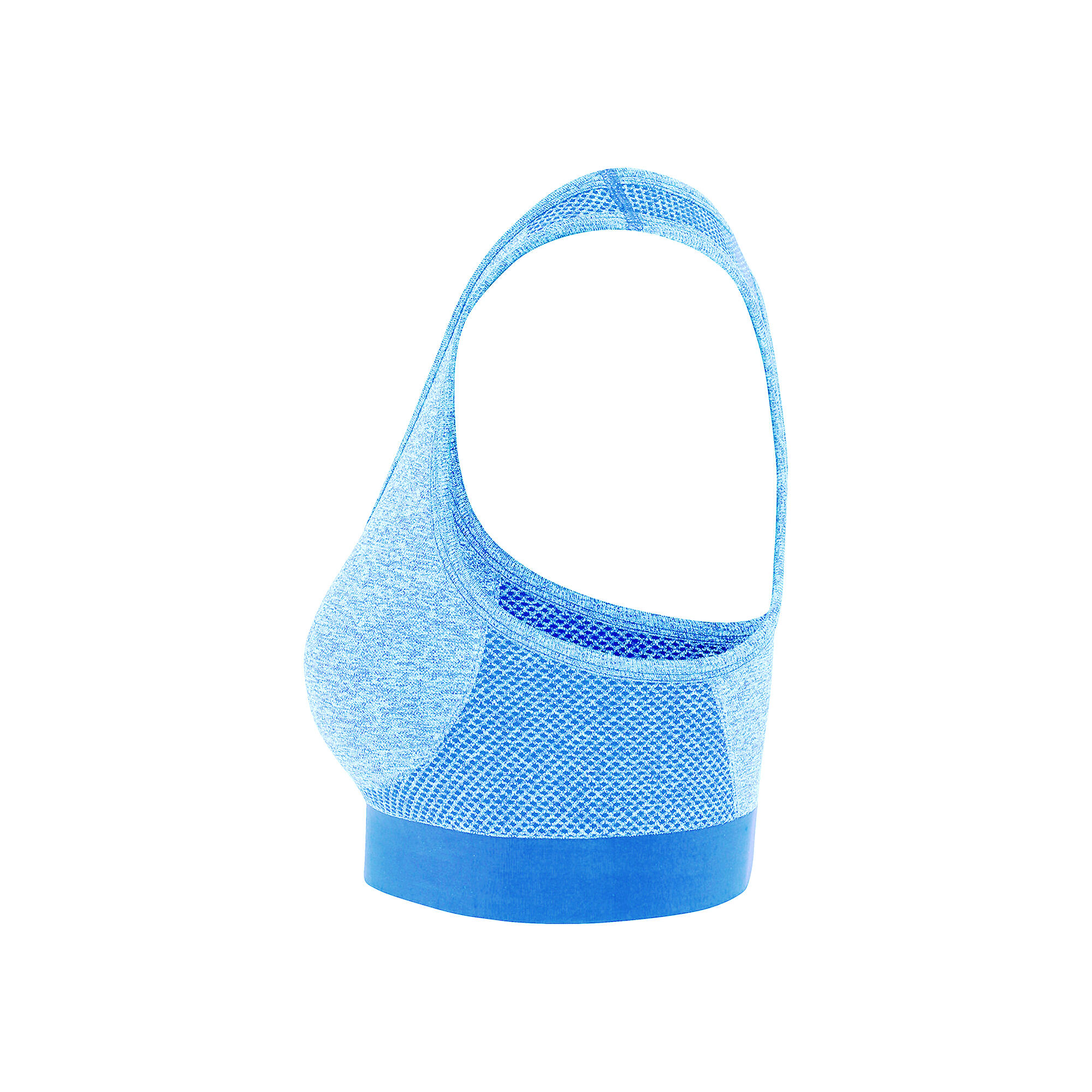 SportBH Nahtlos für Damen Saphirblau 3/3