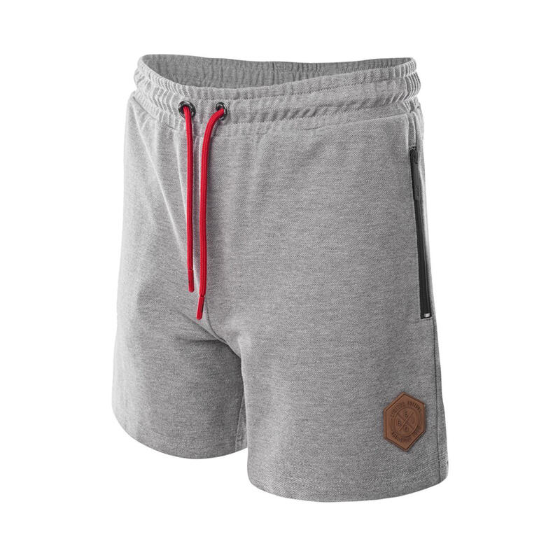 Pantaloncini Bambini Bejo Eddy Grigio Melange Rosso Cina