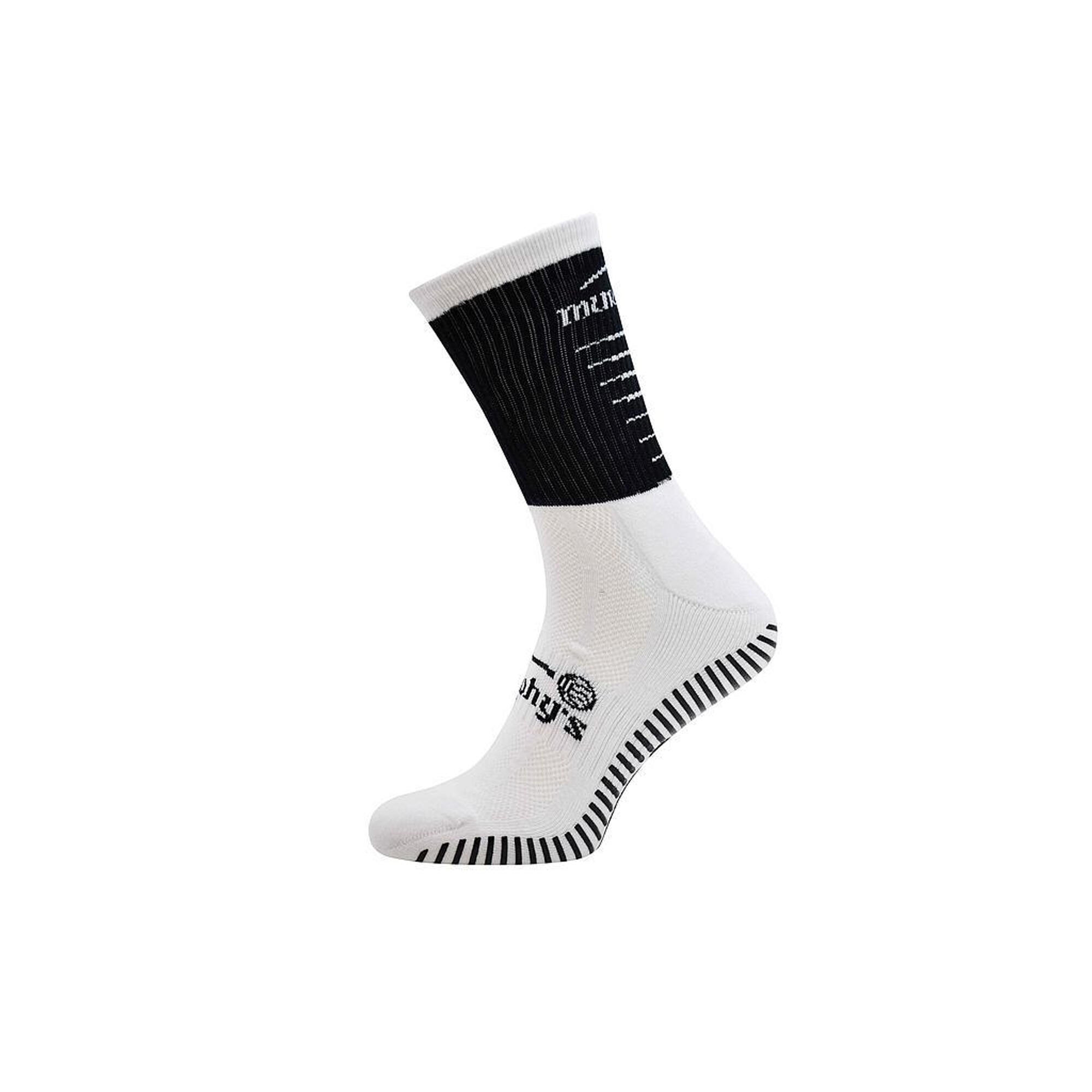 Unisex Adult Pro Mid GAA Socks (Black/White) 3/3