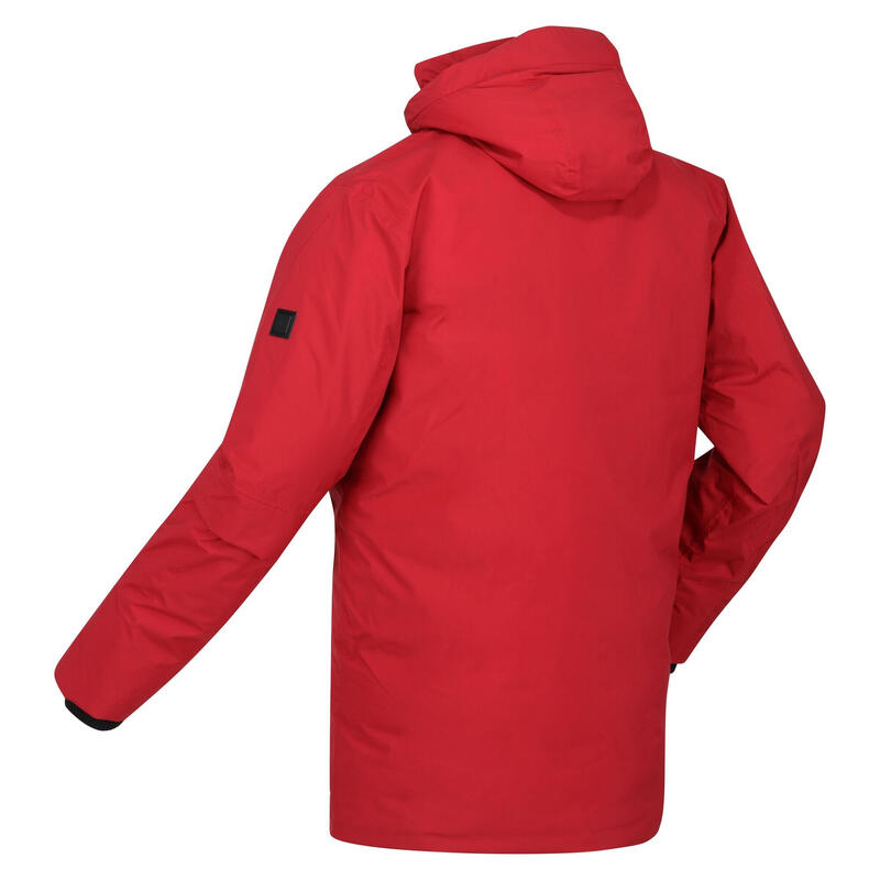 Parka YEWBANK Homme (Rouge foncé)