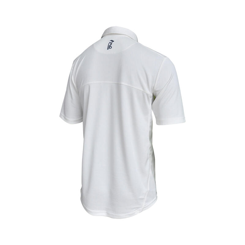 Polo de cricket PRO PLAYERS Garçon (Blanc)