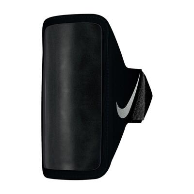 Plus slanke telefoon armband (zwart/wit) einheitsgröße