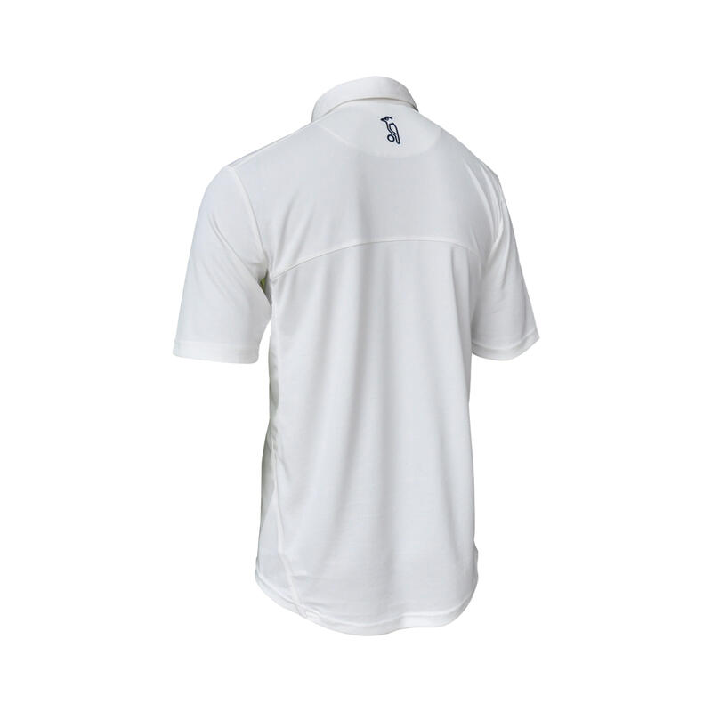 Polo de cricket PRO PLAYERS Garçon (Blanc)