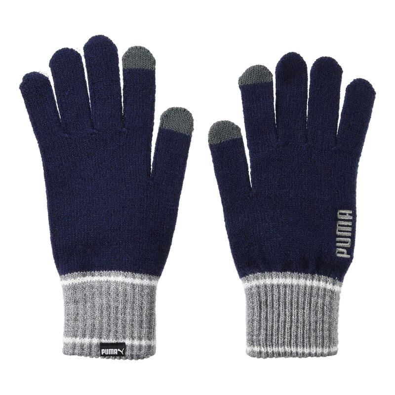 Gants d´hiver Adulte (Bleu violacé / Gris Chiné)