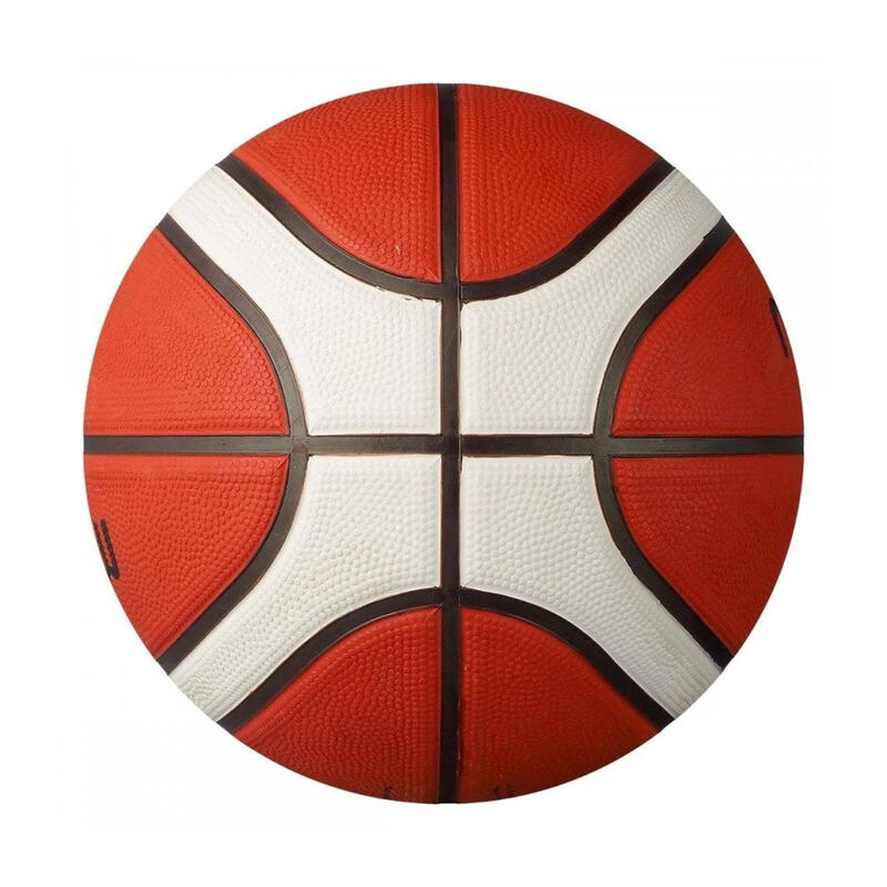 Ballon de basket (Fauve / blanc)