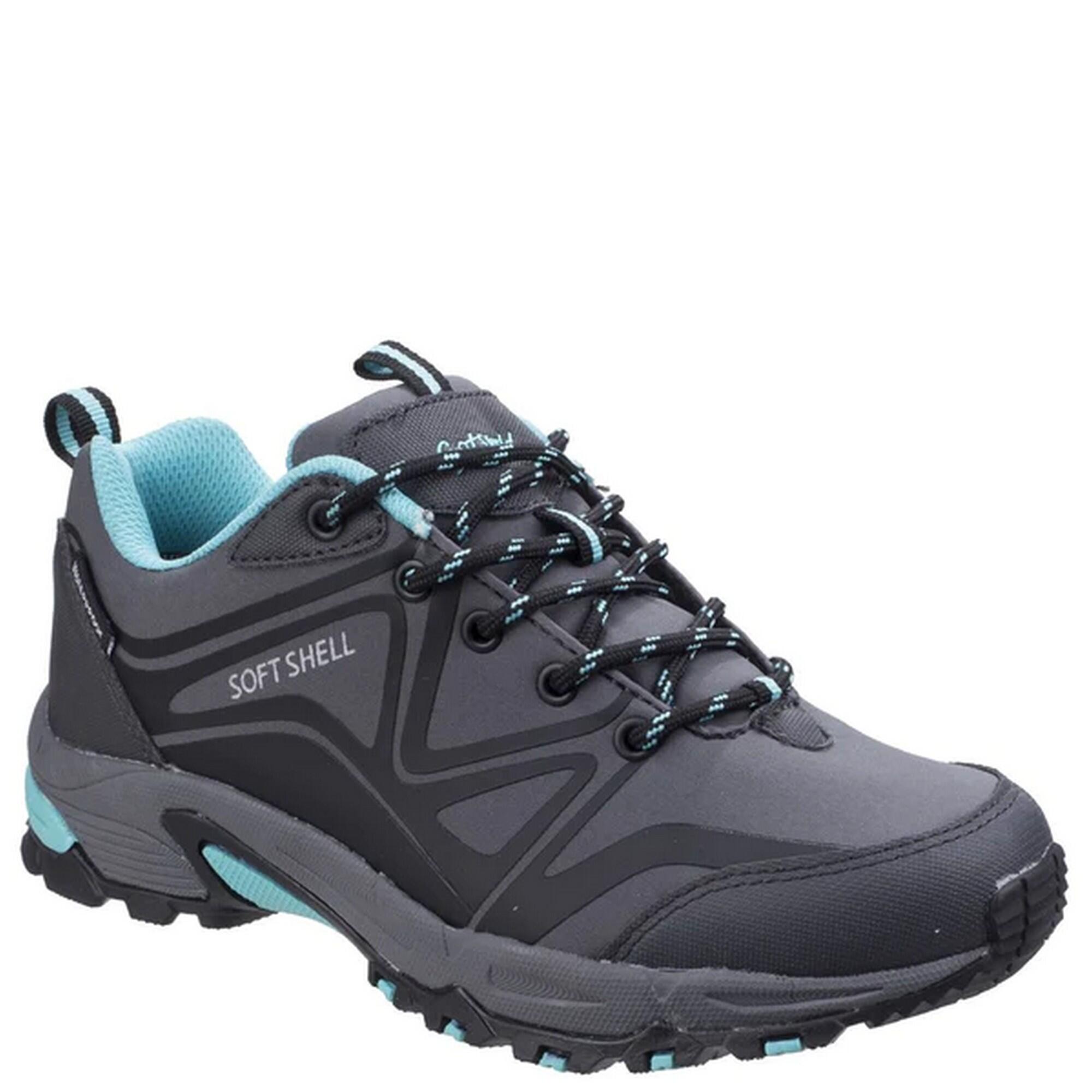COTSWOLD Womens/Ladies Abbeydale Low Hiking Boots (Grey/Black/Aqua)