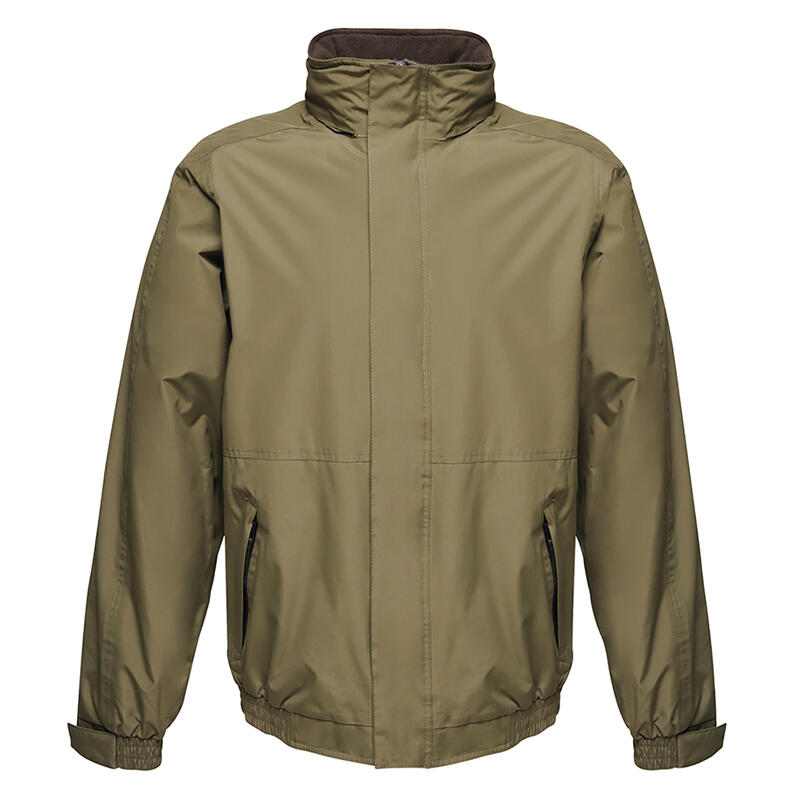 Dover Veste coupevent imperméable Homme (Kaki / noir)