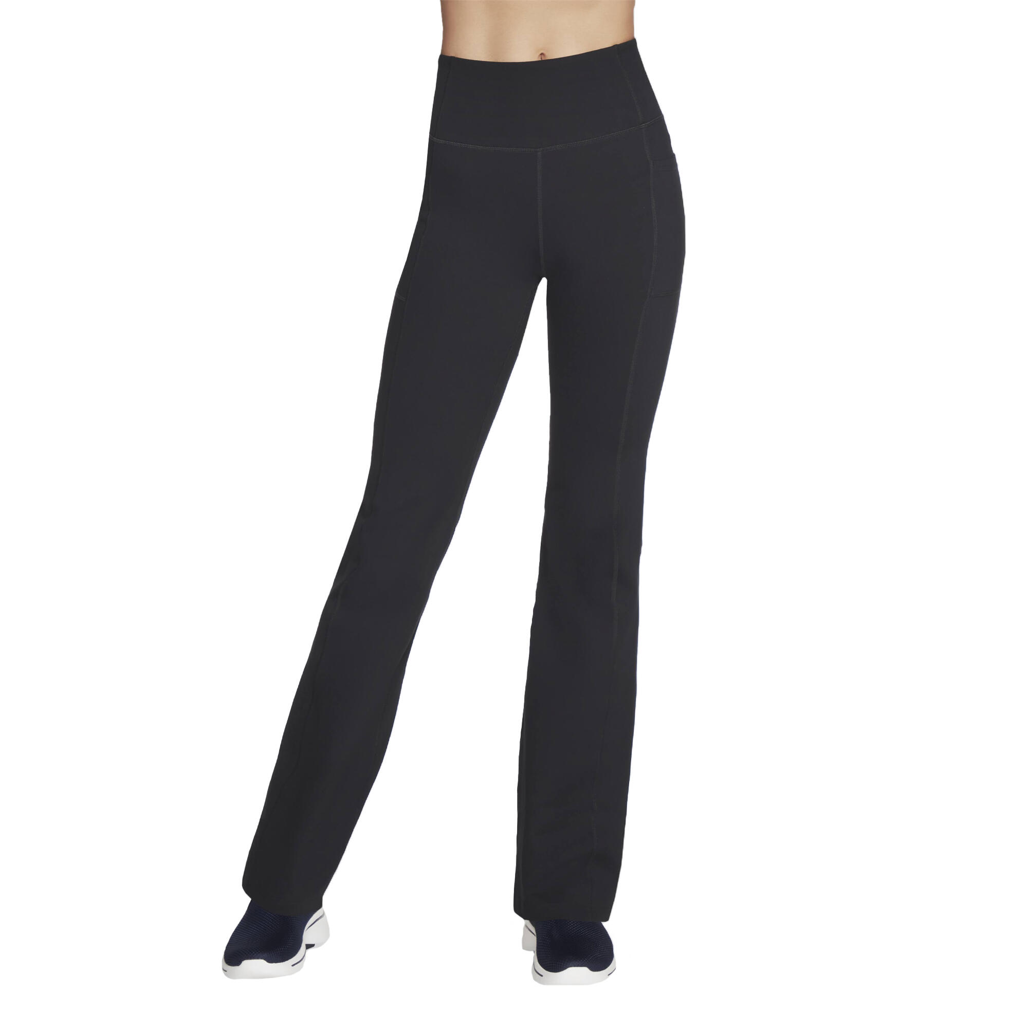 Womens/Ladies Go Walk Evolution II BellBottoms (Black) 1/3