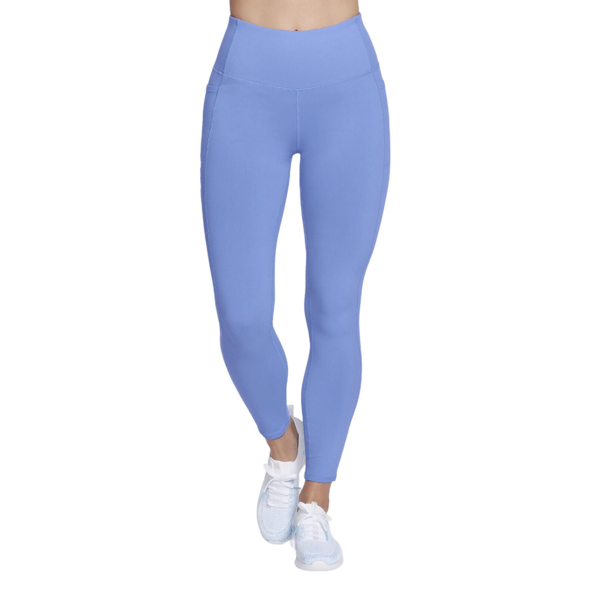 SKECHERS Womens/Ladies Gowalk Wear High Waist Leggings (Periwinkle)